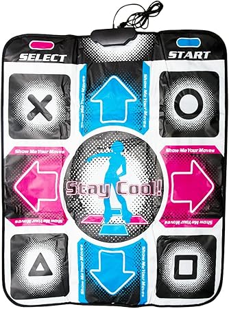 Photo 1 of Dance Pad, Dancing Mat for Dance Dance Revolution (DDR) Non-Slip Sensitive USB Dance Blanket for PC Laptop Video Game Show
