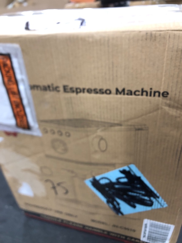 Photo 1 of CHULUX Slim Espresso Machine with Milk Frother Steam Wand, 20 Bar Professional Italian Pump Semi Automatic Espresso Coffee Machine for Home Cappuccino & Latte Maker, Creamy