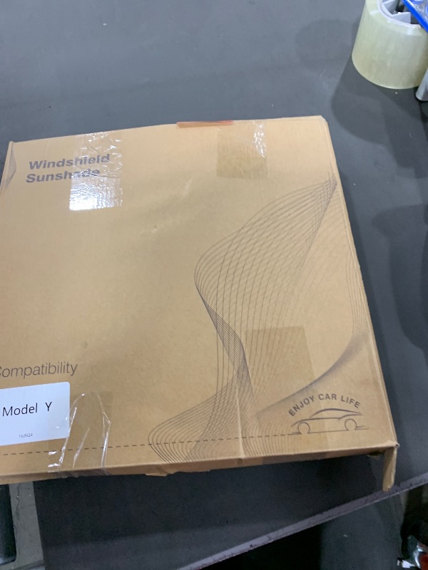 Photo 1 of 2025 Upgraded Zanch Car Front Windshield Sun Shade- Ultimate UV Protection & Heat Reduction|Innovative No Light Leakage Technology|Fit for Tesla Model Y Juniper