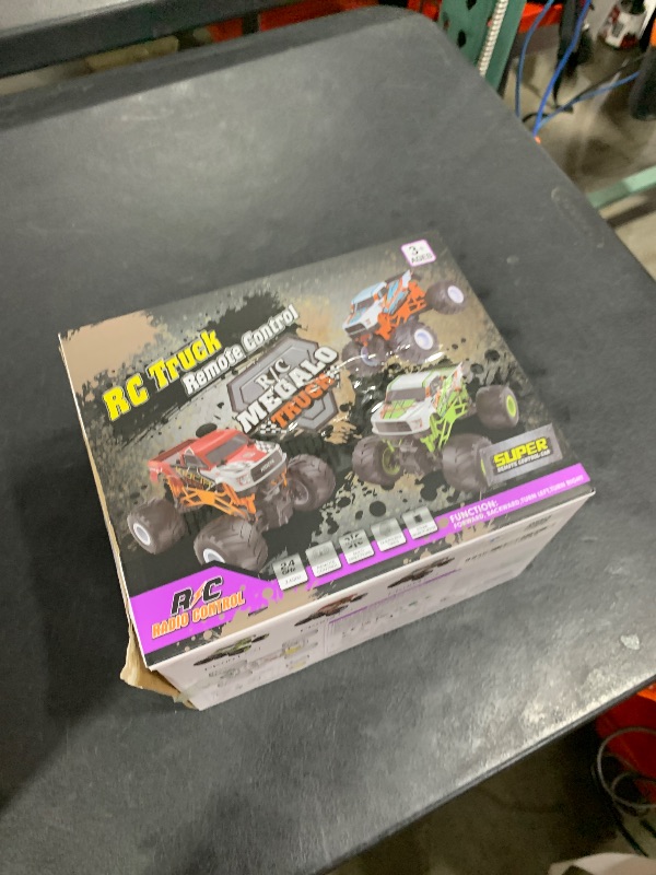 Photo 1 of Scientoy Remote Control Car, 20KM/H Monster Truck Toys for Ages 5-7, 1:16 Scale All Terrain RC Cars for Boys & Girls Age 4-7, 2.4Ghz Off Road RC Truck, Christmas Birthday Gift for Kids