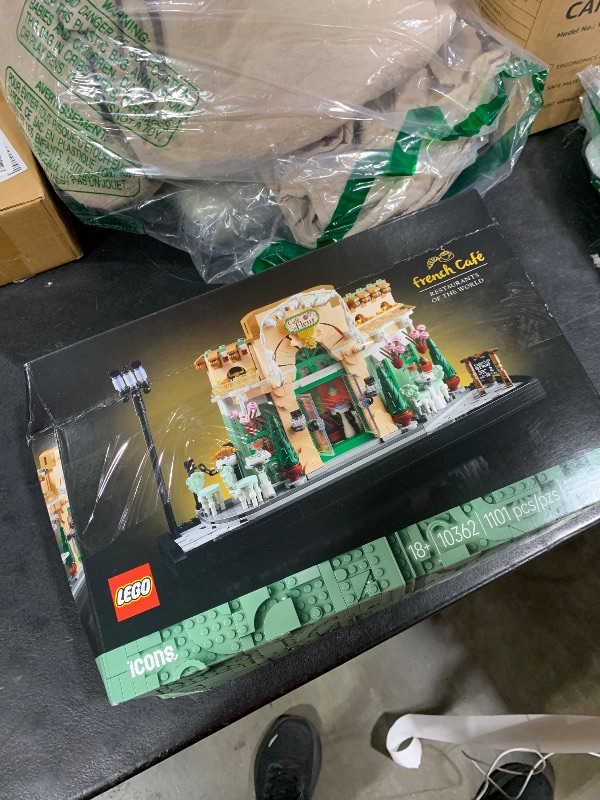 Photo 1 of LEGO Icons French Café Paris Building Kit - DIY Set for Adults - Collectible Bedroom and Home Decor - Display for Home or Office - Gift for Wedding or Bride - 10362