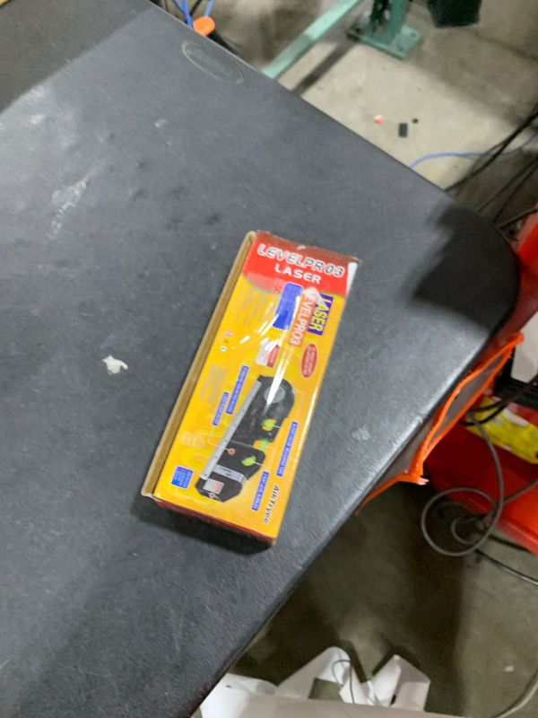 Photo 1 of Laser Level Line Tool, Multipurpose Laser Level Kit Standard Cross Line Laser leveler Beam Tool with Metric Rulers 8ft/2.5M for Picture Hanging cabinets Tile Walls by AikTryee.