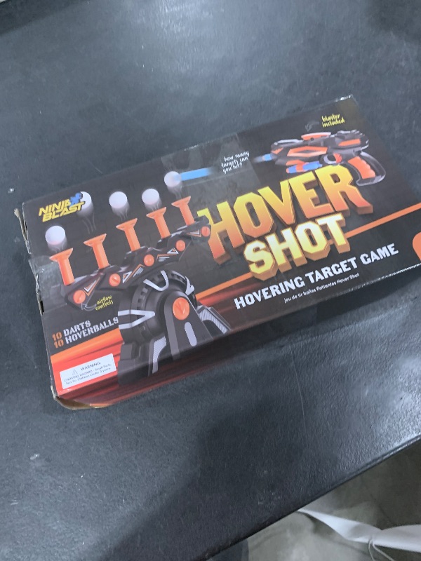 Photo 1 of Hover Shot Shooting Toy for Kids - Ball Target Game for Nerf Guns - Cool Birthday Gifts Toys for Boys Age 6+ Year Old Boy Best Teenage Gift Idea - Gun, Targets & Darts - Powered by Plug or Batteries