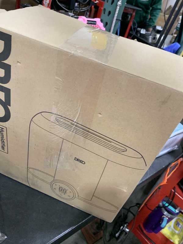 Photo 1 of Dreo 6L Top Fill Humidifiers for Bedroom, 60H Runtime, 28 dB Quiet Supersized Cool Mist Humidifiers for Large Room, Air Humidifier for Home, Baby, Plant, Indoor, Night Light, Ultrasonic