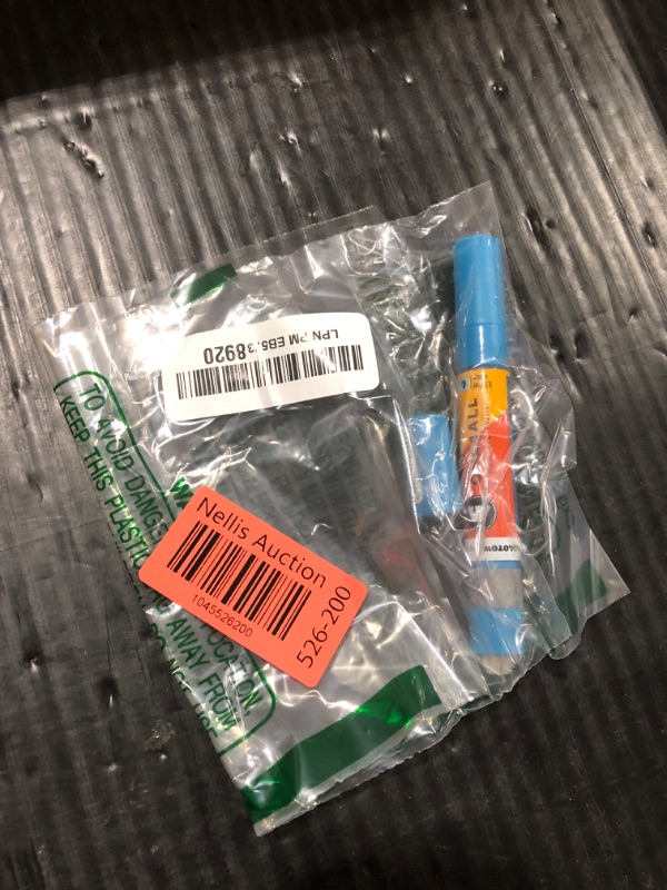 Photo 1 of MOLOTOW ONE4ALL Acrylic Twin Pump Marker, 1.5mm and 4mm Nibs, Shock Blue Middle, 1 Each (227.405)
