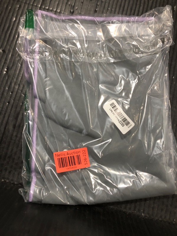 Photo 1 of Eunzel Hot Yoga Towel Non-Slip Yoga Mat Towel Ultra-Absorbent Microfiber Towel for Hot Yoga, Pilates?Bikram and Workout 26.5"x 72", Gray/Purple