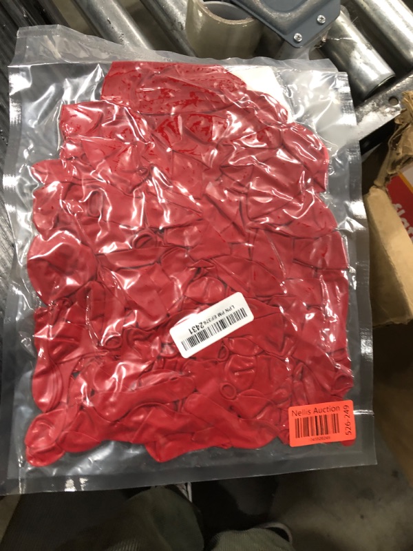 Photo 1 of RUBFAC 129pcs Red Balloons Different Sizes 18 12 10 5 Inch for Garland Arch, Premium Latex Balloons Red Birthday Decorations Wedding Valentine's Day Baby Shower Party Decor