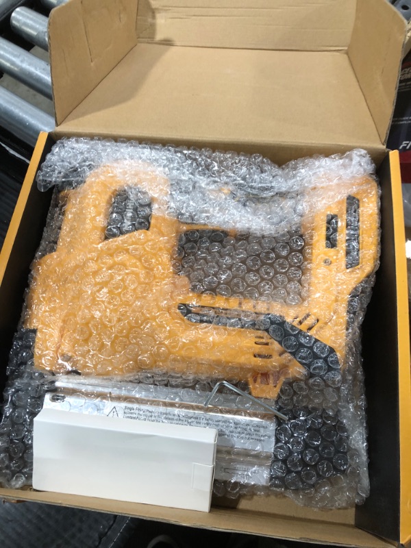 Photo 1 of Cordless 2" Brad Nailer for Dewalt 20V Battery (No Battery), 2-in-1 Electric Nail Gun/Staple Gun, 18 Gauge Nail Gun Battery Powered with 1000 Nails for Wood Carpentry, Adjustable Depth, 2 Modes