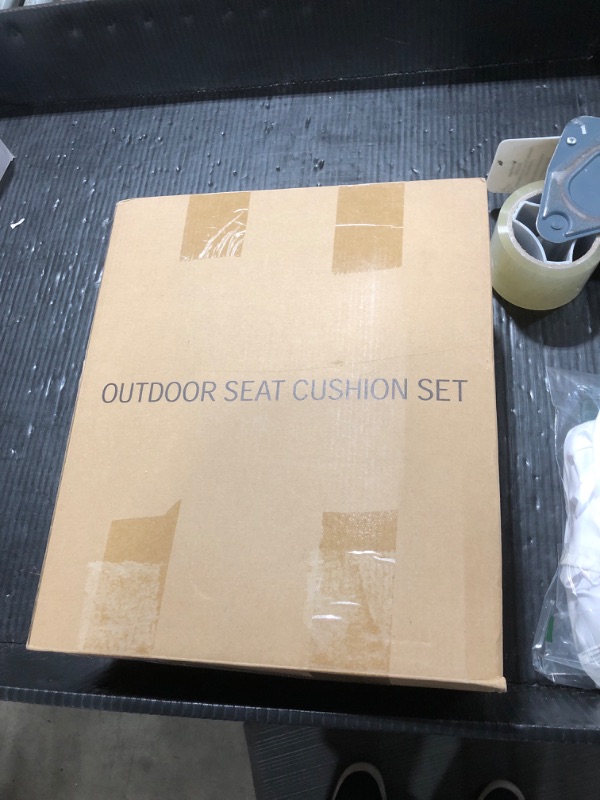 Photo 1 of outdoor seat cushion set