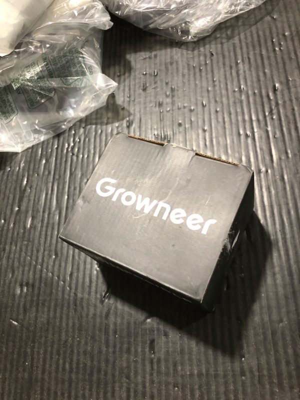 Photo 1 of GROWNEER 550GPH Submersible Pump 30W Ultra Quiet Fountain Water Pump, 2000L/H, with 7.2ft High Lift, 3 Nozzles for Aquarium, Fish Tank, Pond, Hydroponics, Statuary Black