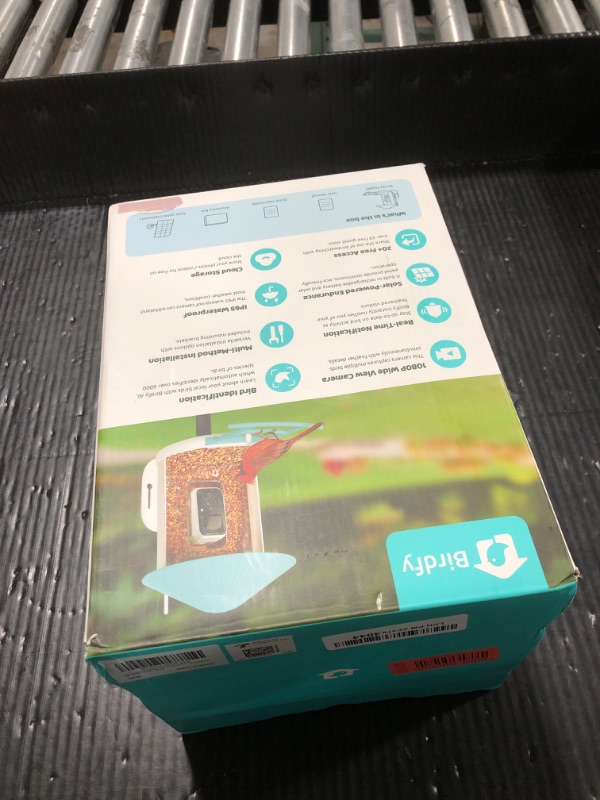 Photo 1 of NETVUE by Birdfy Smart Bird Feeder with Camera, Bird Watching Camera, Auto Capture Video & Motion Detection, 1080P Live Steam, Cardinal Feeder Outdoor Wireless, Ideal Present for Backyard Birder, Blue