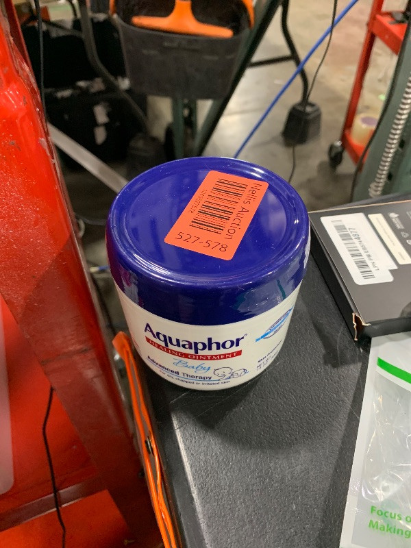 Photo 1 of Aquaphor Baby Healing Ointment Advanced Therapy Skin Protectant for Chapped or Dry Skin, Drool Rash and Diaper Rash Ointment, 14 Oz Jar