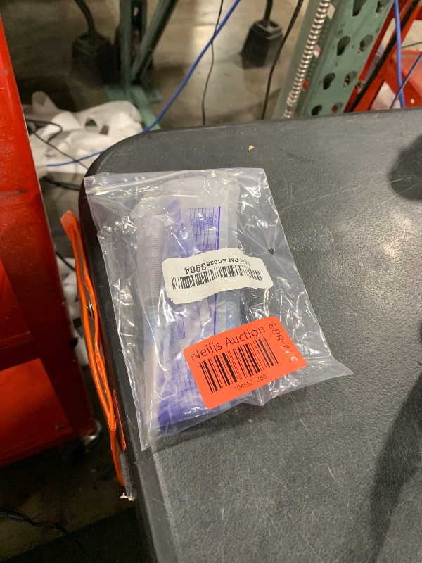 Photo 1 of 4 Pack 3ml Disposable Syringe with 23Ga 1.0 Inch, Luer Lock Syringes, Individual Sterilized Wrapped