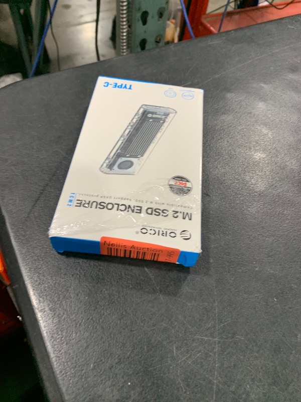 Photo 1 of ORICO 40Gbps M.2 NVMe SSD Enclosure with Built-in Cooling Fan, Tool-Free External Hard Drive Enclosure, Support 2230 2242 2260 2280(M Key), Compatible with Thunderbolt 3/4 USB4/3.2/3.1/3.0/2.0-TCM2U4