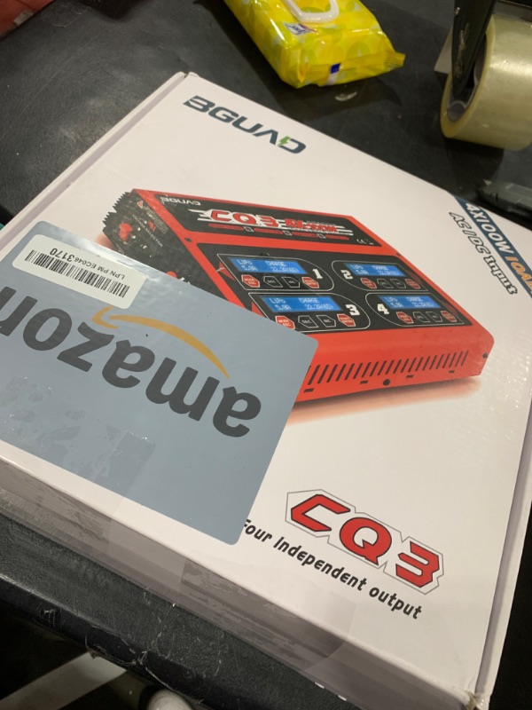 Photo 1 of BGUAD 100Wx4/10Ax4 AC/DC 4 Port RC LiPo Charger Discharger Intelligent Balance Charger Quad Multi-Functions for NiMH NiCd LiHV Pb Batteries for Hobby Rc Car Boat Airplane Racing Drone FPV