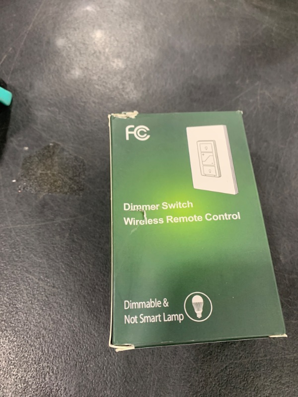 Photo 1 of Light Switch, Smart Dimmer Switch with Wireless Remote Control, Single Pole Smart Switch Support Bluetooth Compatible with Alexa for Dimmable LED/CFL/Incandescent