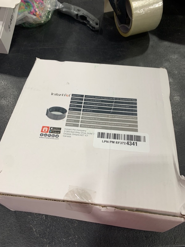 Photo 1 of Instant Pot Electric Pressure Cooker Springform Cake Pan with Tempered Glass Base, Premium Non-Stick Silicone