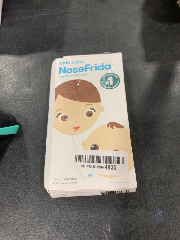 Photo 1 of Frida Baby NoseFrida SnotSucker for Baby, Nasal Aspirator for Baby, Nose Sucker Nasal Aspirator for Allergy Relief + Congestion Relief, FSA/HSA Eligible