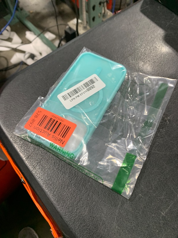 Photo 1 of SUPFINE Magnetic for iPhone 15 Pro Case (Compatible with MagSafe) (Military Grade Drop Protection) Slim Translucent Matte Shockproof with Anti-Fingerprint Phone Case,Blue Green