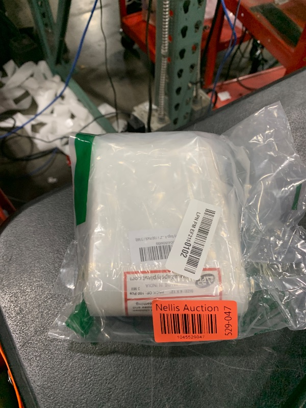 Photo 1 of AlfaEx Fishery Bags 4 Inches Leak Proof Rounded Bottom Clear Plastic Fish Bags for Shrimps and Betta Fish Transport. (4" x 12" / 100 Pack / 3 Mil)