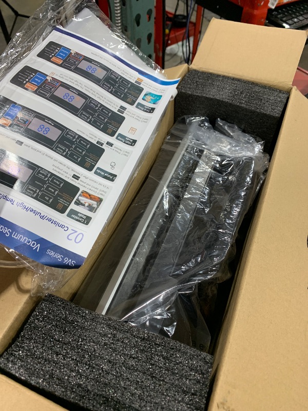 Photo 1 of 95kpa Vacuum Sealer Machine,Commercial Fully Automatic Food Sealer,10-in-1 Functions & Powerful Sealing System with Double Heat Seal,Easy-Lock Handle,Built-in Cutter,1 Bag Rolls and 10 Pre-cut Bags