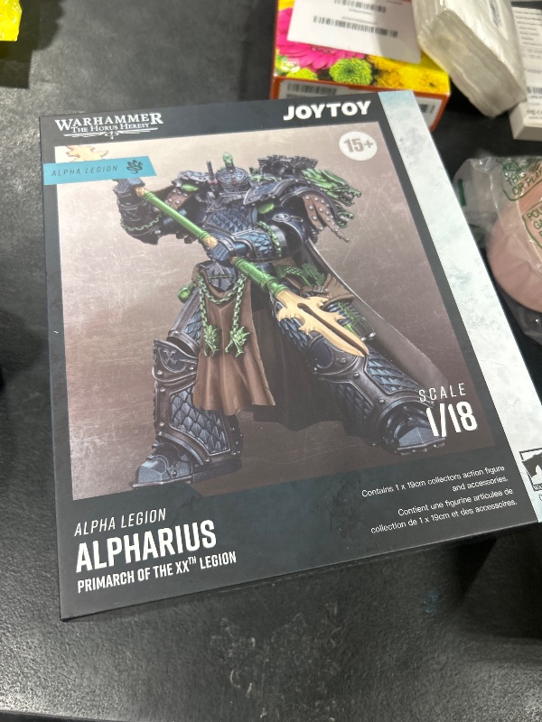 Photo 1 of JOYTOY-Warhammer The Horus Heresy-1:18-Action Figure-Alpha Legion Alpharius, Primarch of The XXth Legion-Collection Model Birthday Gifts