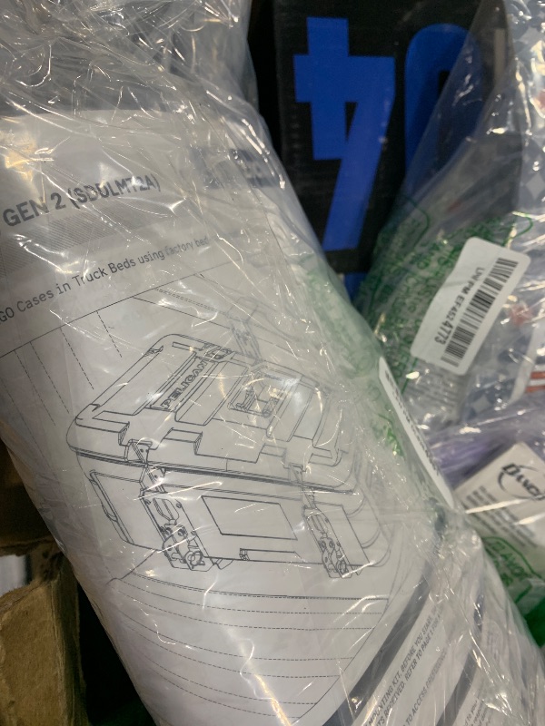 Photo 1 of Pelican Cargo Case - SDDLMT2A Saddle Case Bed Mount Kit for Bedrail Flange Mounting (Compatible with Cases BX55S BX85S)