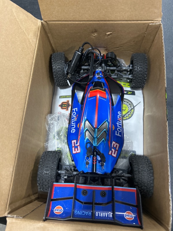 Photo 1 of VIRCAS RLAARLO 1/12 Brushelss RC Cars, RC Buggy, 50+ MPH, 4WD, Waterproof, Blue, Ages 8+