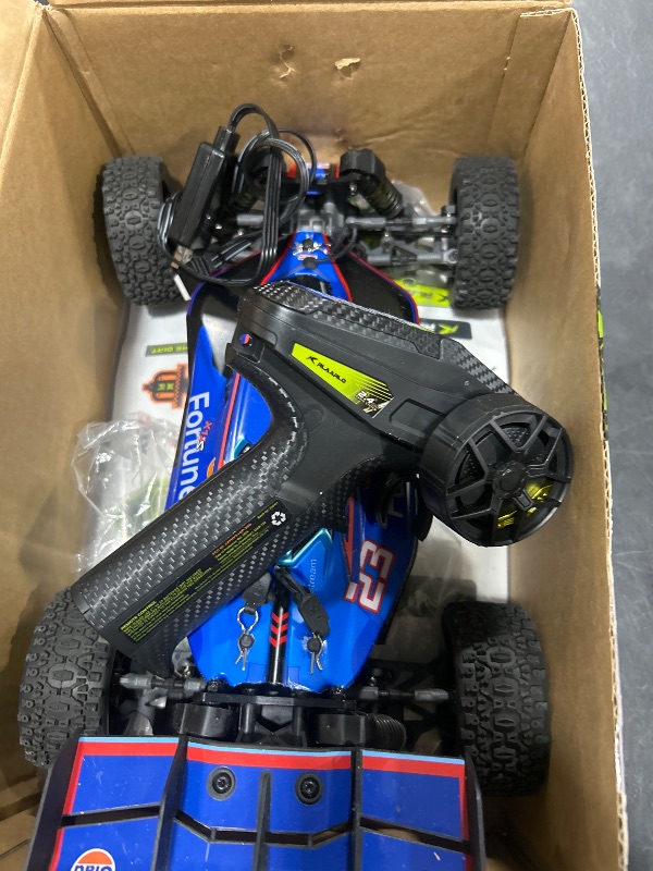 Photo 1 of VIRCAS RLAARLO 1/12 Brushelss RC Cars, RC Buggy, 50+ MPH, 4WD, Waterproof, Blue, Ages 8+