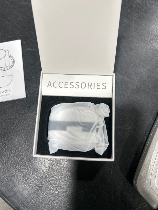 Photo 1 of Wireless Earbuds, 2025 Bluetooth 5.4 Headphones Bass Stereo, Ear Buds with 4 Mics ENC Noise Cancelling, Bluetooth Earbuds 48H Playtime LED Display Charging Case, IP7 Waterproof in Ear Earphones white