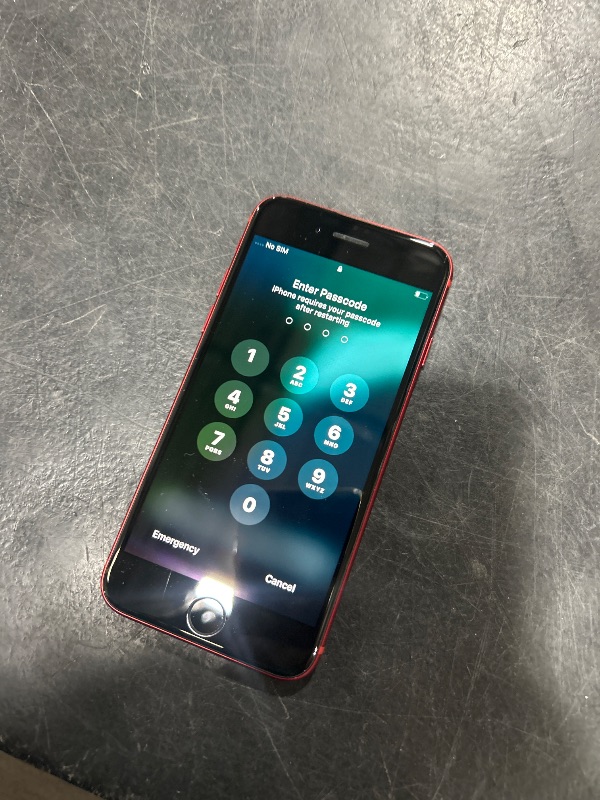 Photo 1 of Apple iPhone SE (2nd Generation), 64GB, Red - Unlocked (Renewed)