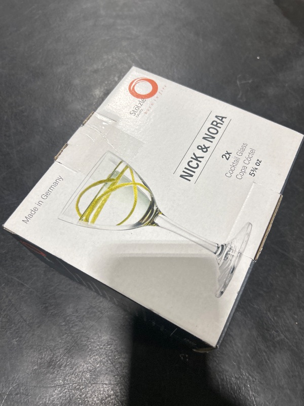 Photo 1 of 2 PCS COCKTAIL GLASS