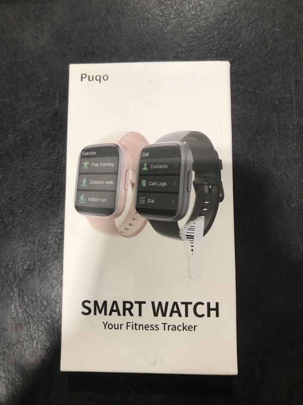 Photo 1 of Smart Watch for Men Women(Answer/Make Calls), 1.95" HD Touch Screen Fitness Watch with Sleep Heart Rate Monitor, 110+ Sports Modes, IP68 Waterproof Activity Trackers Compatible with Android iOS, Black