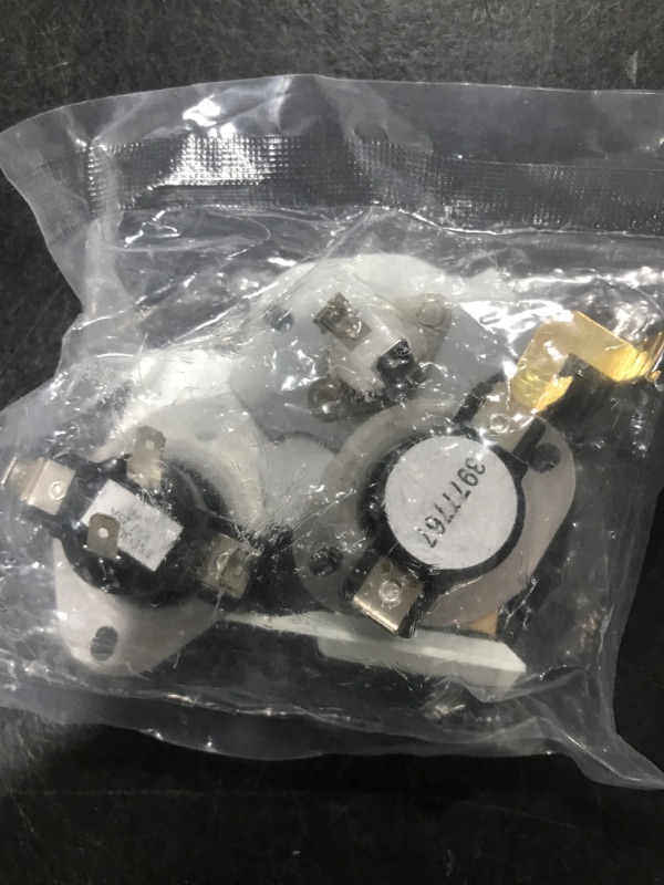 Photo 1 of BlueStars [LIFETIME WARRANTY] 3387134 Cycling Thermostat 3392519 Dryer Thermal Fuse 3977393 Thermal Cut-off Switch 3977767 High-limit Thermostat Kit - Compatible with Whirlpool Kenmore Maytag Dryers
