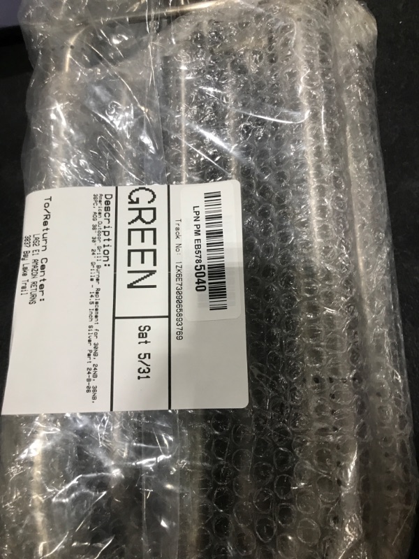 Photo 1 of American Outdoor Grill Burner Replacement for 30NB, 24NB, 36NB, 36PC, AOG 36" 30" 24" Grills - 14.5 Inch Silver Part 24-B-06