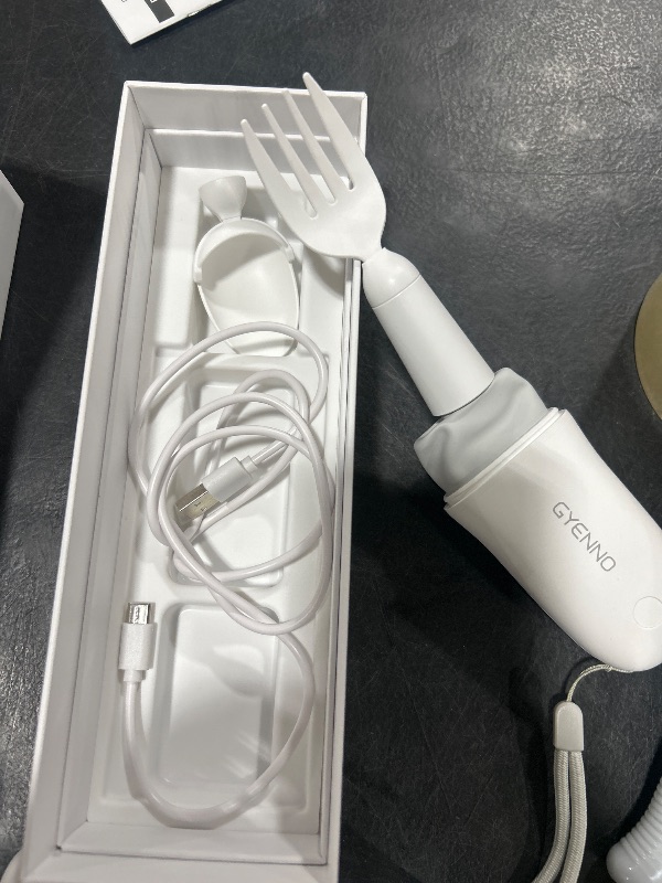 Photo 1 of GYENNO Parkinson Utensils for Hand Tremor, Adaptive Utensils with Real-Time Tremor Assist, Parkinson Spoon and Fork Set for Elderly