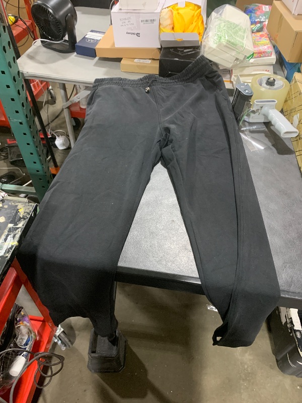 Photo 1 of Black lounge pants size XL 