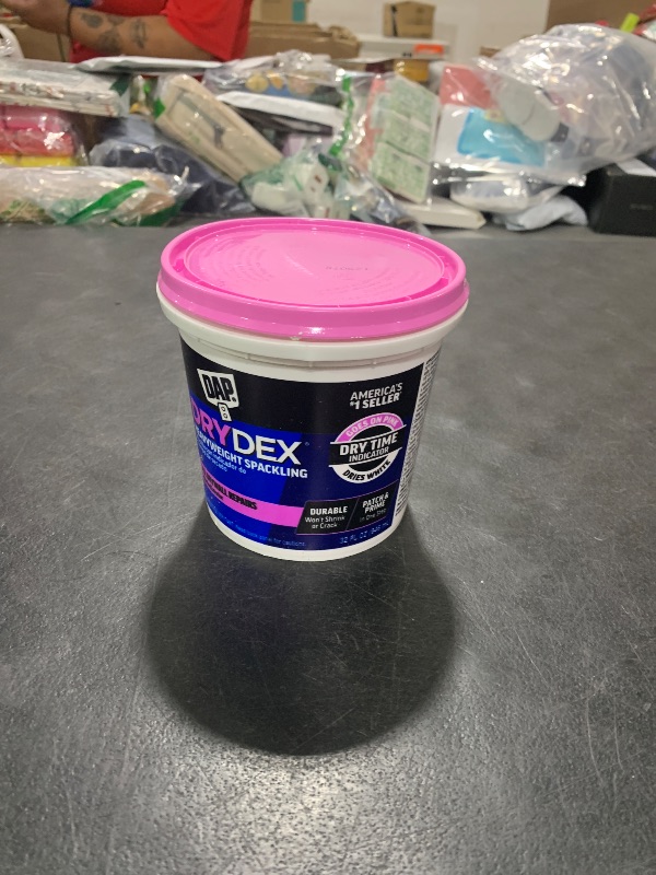 Photo 1 of 1 qt Dap 12330 DryDex Interior/Exterior Spackling, White