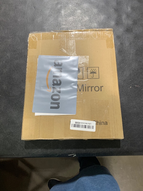 Photo 1 of YEKKOPT Lighted Vanity Mirror, Rechargeable Travel Makeup Mirror with Lights, 10''x8'' Desk Mirror with Lights,Make up Mirror with Lighting for Makeup Desk ? Dressing Room
