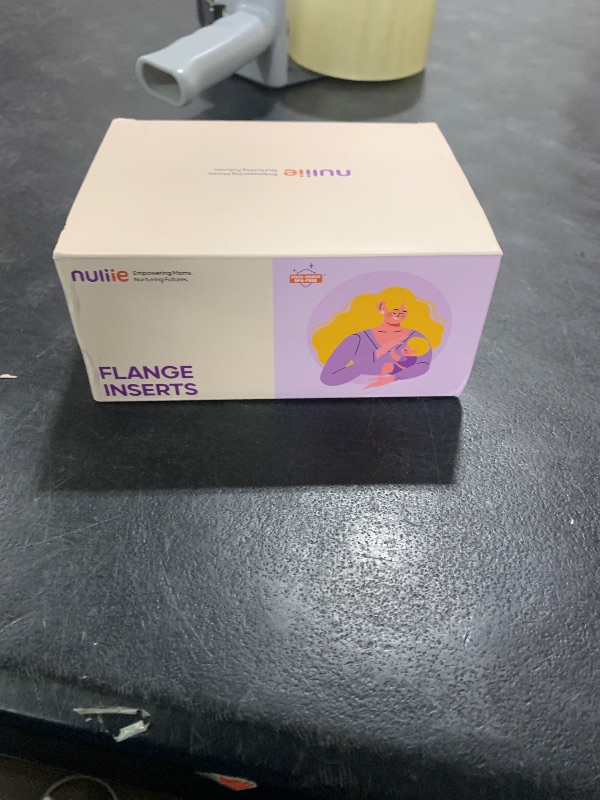 Photo 1 of Nuliie 10PCS Flange Sizing kit 13/15/17/19/21mm for 24mm Flange/Shield of Most Pumps, BPA-Free Flange Inserts, Compatible with Momcozy/Elvie/Spectra/Bellababy/TSRETE/Nuliie Breast Pumps