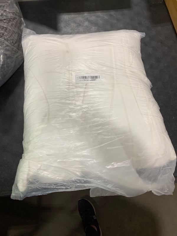 Photo 1 of Artscope Synthetic Down Pillow Insert, 20x20 Down Alternative Throw Pillow Insert. Ultra Soft Fluffy Sleeping Pillow with 100% Cotton Cover, Decorative Pillows Set of 4-White.