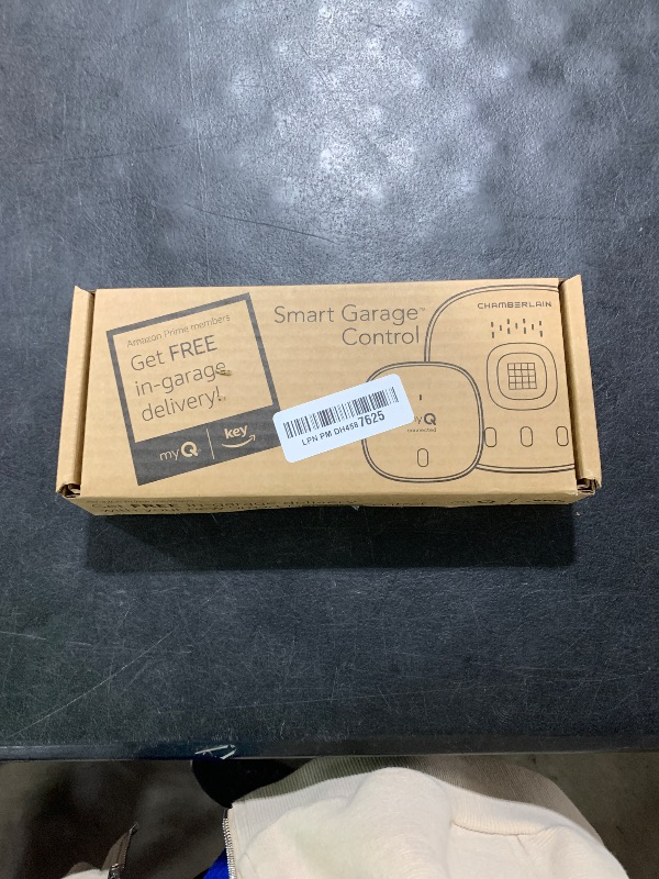 Photo 1 of CHAMBERLAIN Smart Garage Control - Wireless Garage Hub and Sensor with Wifi & Bluetooth - Smartphone Controlled, myQ-G0401-ES, White