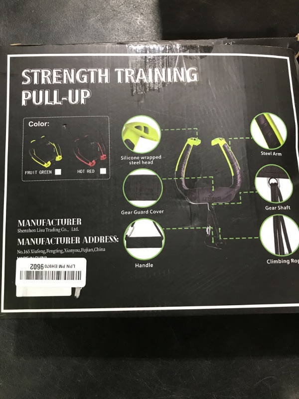 Photo 1 of Portable Pull Up Bar for Doorway,Adjustable Home Gym Equipment, No Screws Installation, 250lbs Weight Capacity, Dual Handle Design for Pull-Ups,Chin-Up Core Training