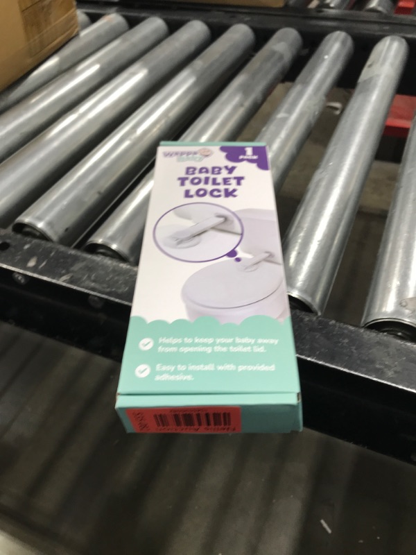 Photo 1 of Baby Toilet Lock by Wappa Baby - 9"L x 4"W - Ideal Baby Proof Toilet Lid Lock - No Tools Needed Easy Installation with 3M Adhesive - Top Safety Toilet Seat Lock - Fits Most Toilets - White (1 Pack)