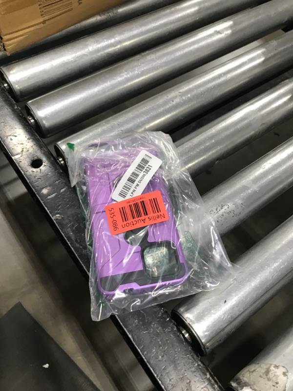 Photo 1 of [3 Items] Jeylly 1 Case for TCL Revvl 5G + 2 Tempered Glass Screen Protector, 360 Degree Rotation Ring Kickstand Support Magnetic Heavy Duty Shock Absorption Rugged Cover for T-Mobile Revvl 5G, Purple