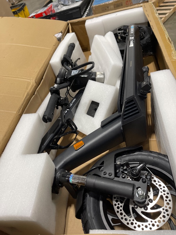 Photo 1 of Hiboy Electric Scooter, 700W Peak Motor, 12" Pneumatic Tires, 23 Mph & 38 Miles Range, Hydraulic Suspension, Folding Commuter Electric Scooter for Adults