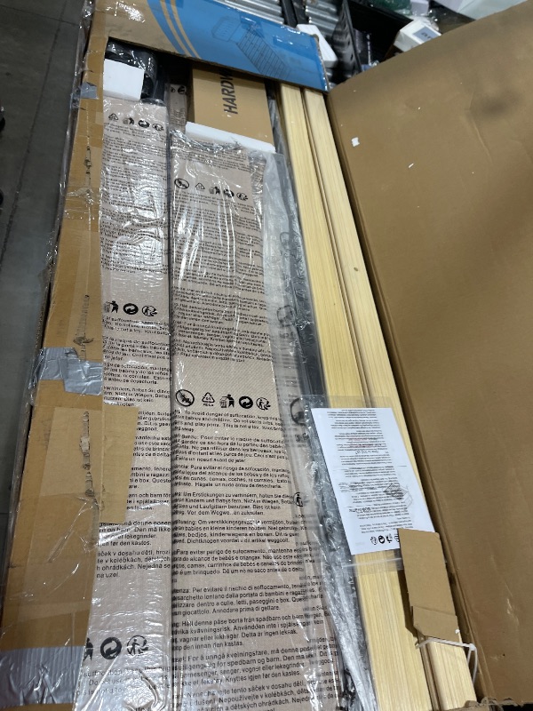 Photo 1 of VECELO Queen Size Platform Bed Frame with Fabric Upholstered Headboard and Wooden Slats Support, No Box Spring Needed/Easy Assembly,Beige