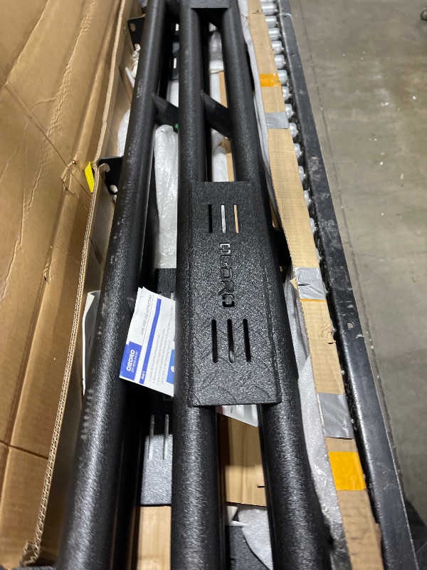 Photo 1 of OEDRO 6" Running Boards Compatible with 2007-2018 Chevy Silverado/GMC Sierra 1500 & 2007-2019 2500/3500HD Crew Cab, Unique Multi-Layer Textured Black Side Steps Nerf Bars