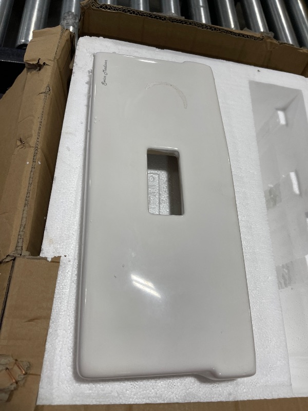 Photo 1 of Concorde One Piece Square Toilet Dual Flush, Brushed Gold Hardware 1.1/1.6 gpf