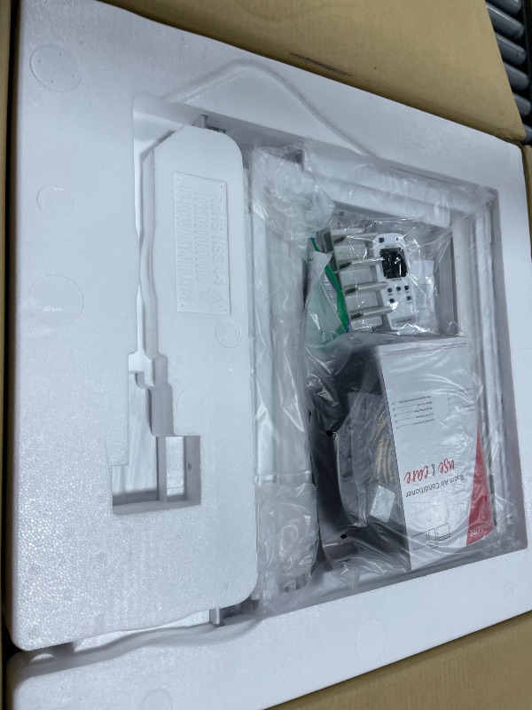 Photo 1 of Frigidaire 12,000 BTU Window Air Conditioner with Remote Control, Cools Up to 550 Sq. Ft., Quiet Operation, Eco Mode, 3 Fan Speeds, Auto Restart, White
